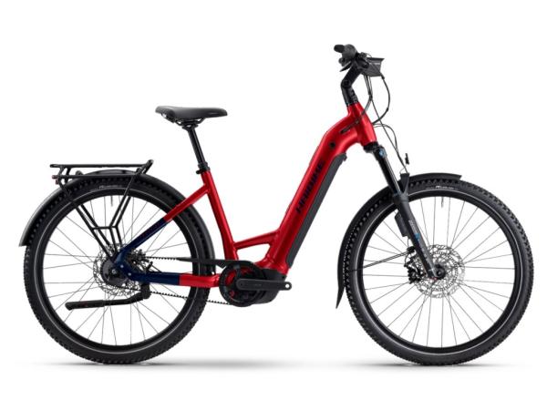 Haibike TREKKING 9 LOW ABS i800Wh 5-G Nexus 25-26 HB BCXK GL_dyn. red/blue Rh L/50