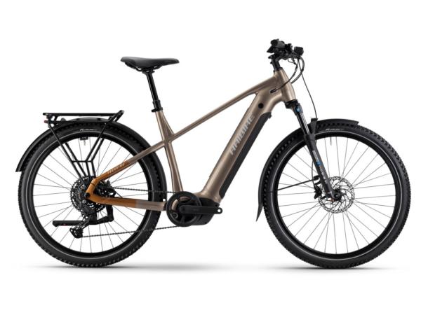 Haibike TREKKING 6.5 HIGH i600Wh 10-G Cues 25-26 HB BCXK GL_toffee/sand Rh XL/55