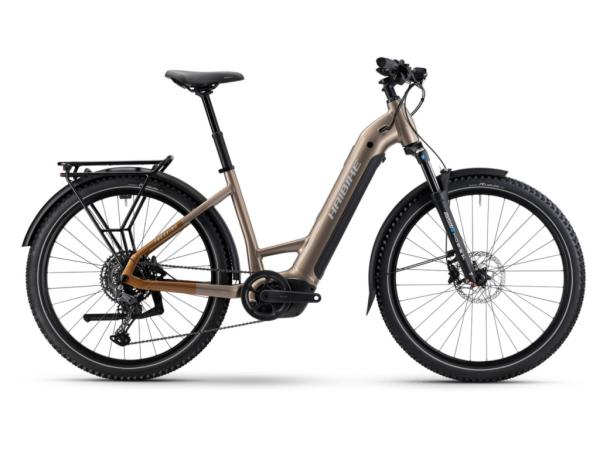Haibike TREKKING 6.5 LOW i600Wh 10-G Cues 25-26 HB BCXK GL_toffee/sand Rh L/50