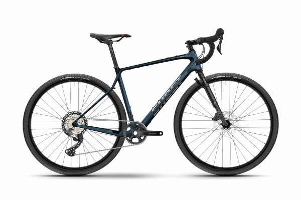 GHOST ASKET FULL PARTY metallic dark blue/carbon showing - glossy gl&auml;nzend XL