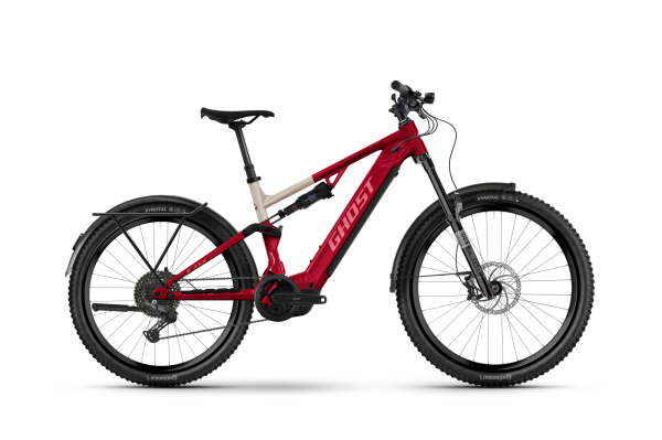 GHOST E-ASX ESSENTIAL EQ rebel red/pebble gl&auml;nzend L