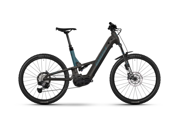 GHOST E-ASX ABS LOW shadowed slate/light navy blue gl&auml;nzend L