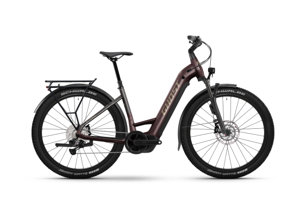 GHOST E-TERU Pro EQ ABS Low cocoa bean/graphite noir gl&auml;nzend S